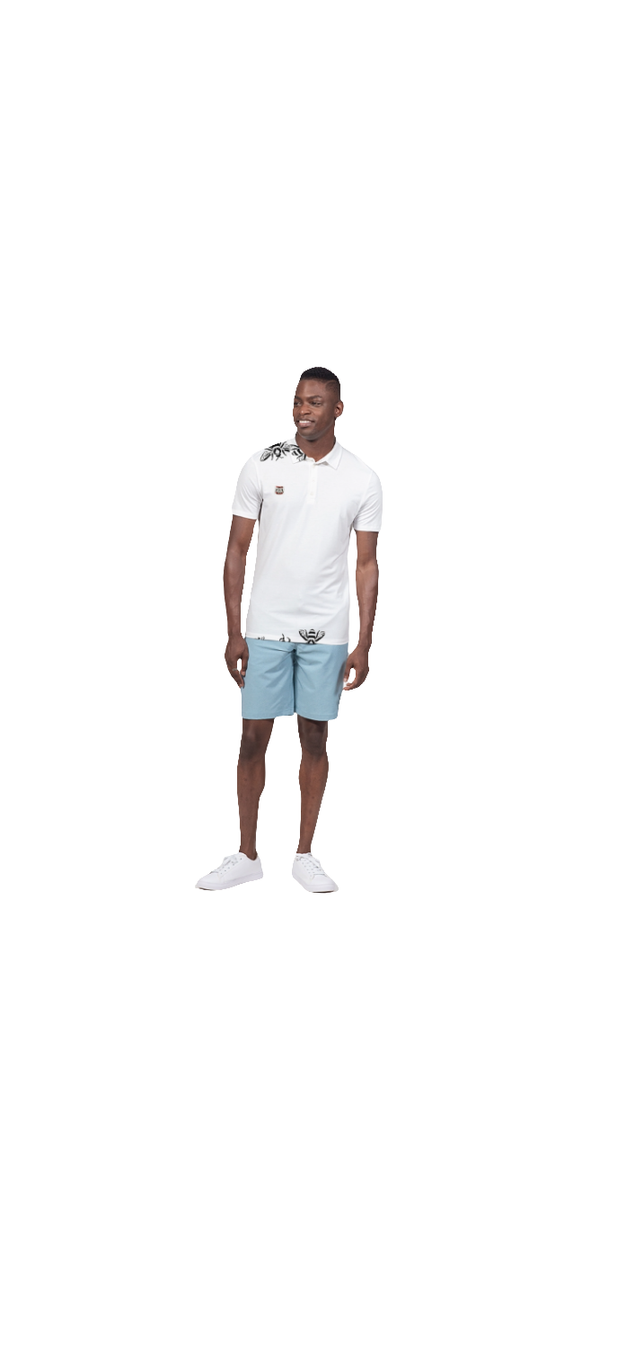 Bujwaclub mens classic buzz polo