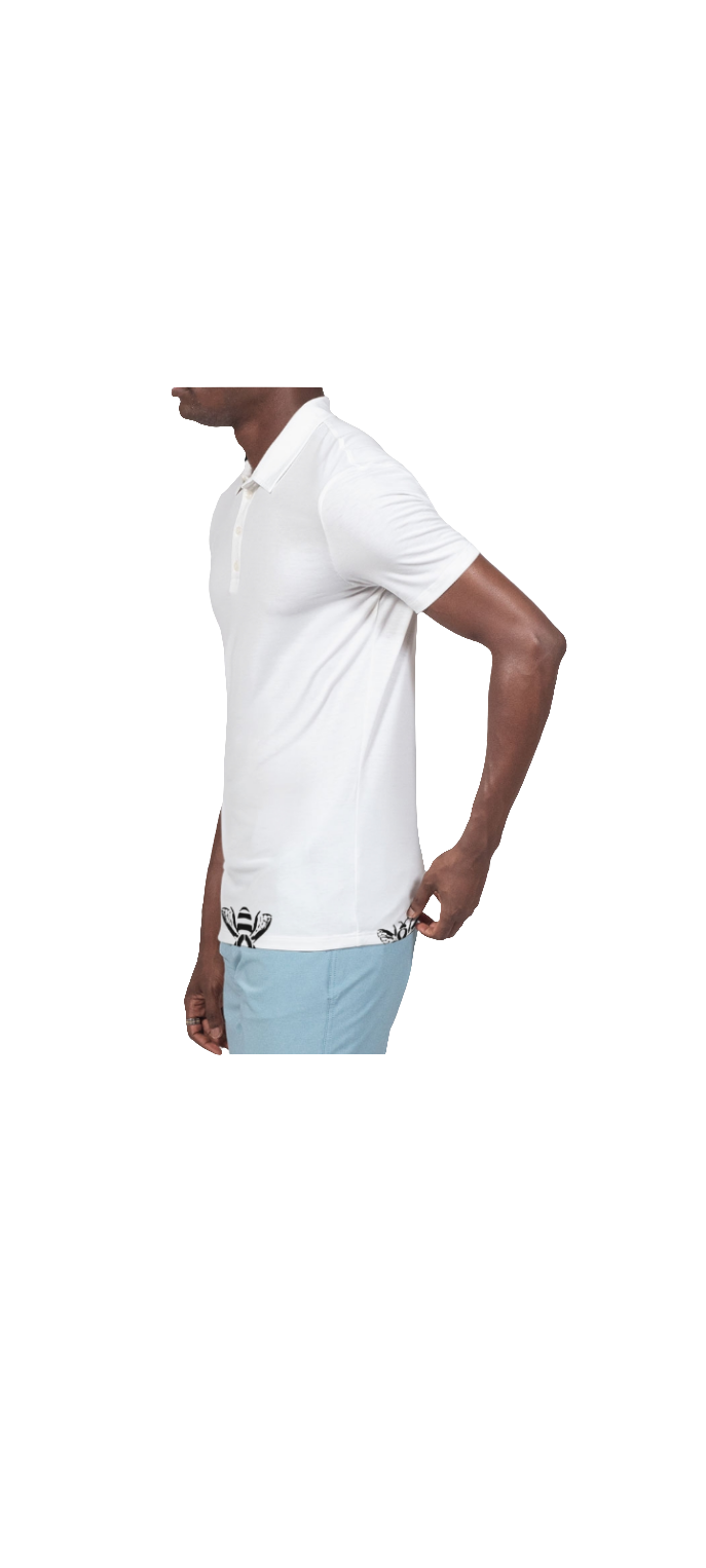 Bujwaclub mens classic buzz polo